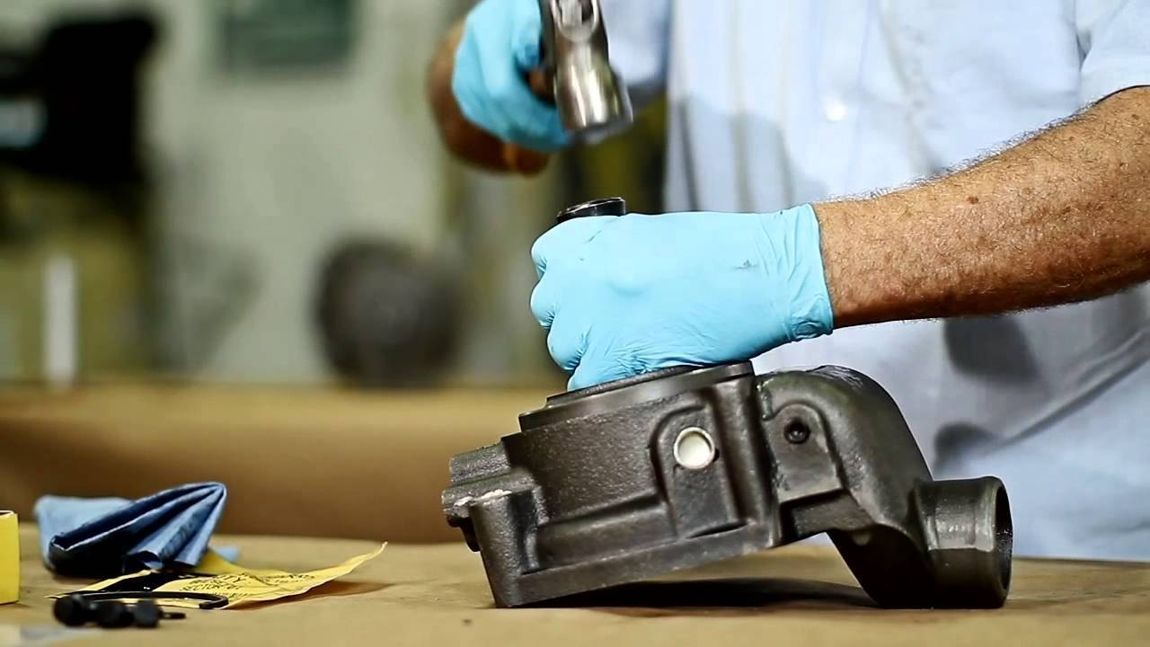 Engine water pump inspection
